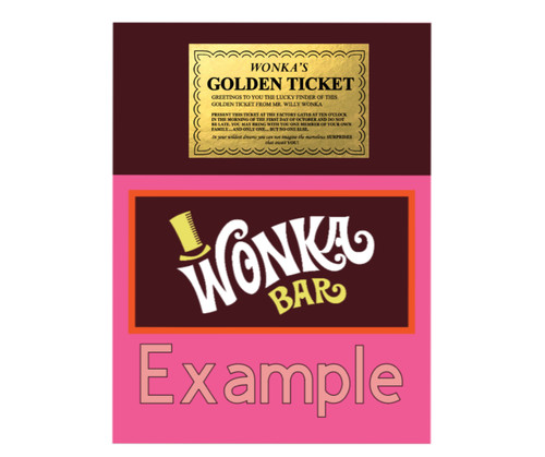 Willy wonka chocolate bar - willy,