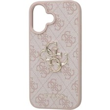 Guess 4G Big Logo Case for iPhone 16 6.1" Pink - GUHCP16S4GMGPI