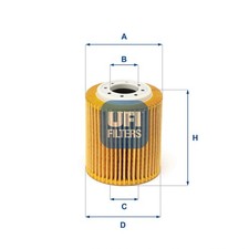 OIL FILTER FITS: DS DS7