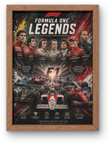 Formula legends poster f1 - legends,