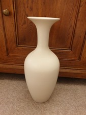 Vase Large Cream White Ceramic