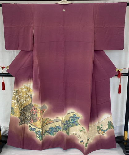 Japanese vintage kimono - japanese,
