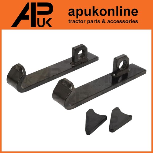 Weld loader bracket pair - on,