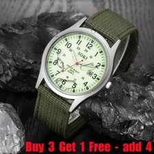 Mens Military Canvas Watches