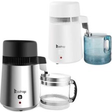 4L/750W Water Distiller Electric Purifier Stainless Steel Glass Water Filters UK