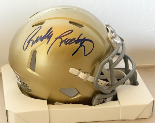 Rudy ruettiger signed notre - rudy,