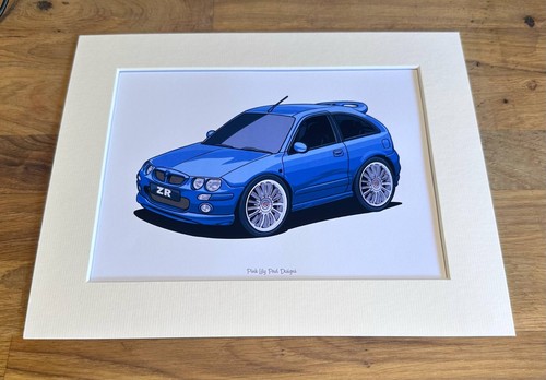 Cartoon style car - mg,