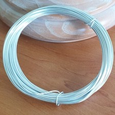 Aluminium Craft Wire Jewellery Floristry Silver Gold & Black 50cm to 10m Lengths