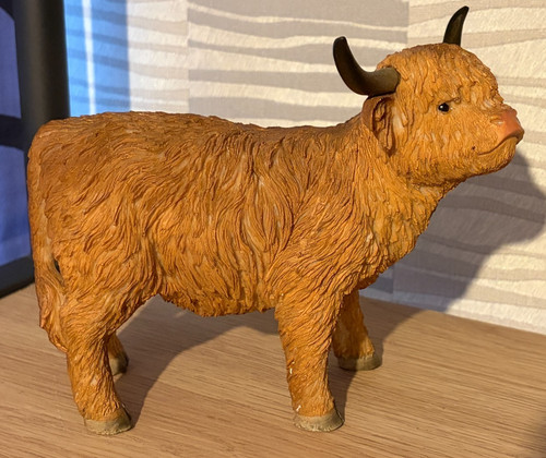 Highland cow ornament figurine - ornament,