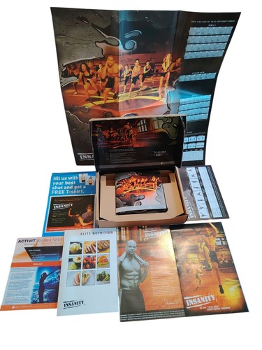 Insanity beach body dvd box - insanity,