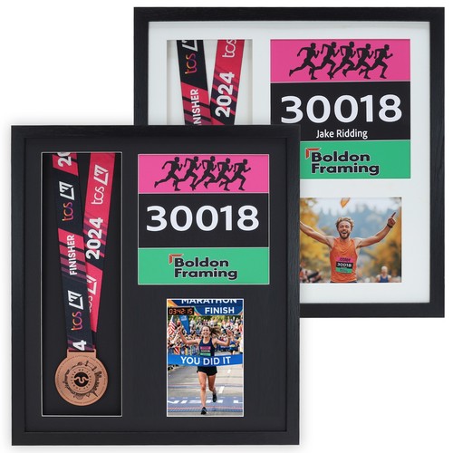 Large marathon medal - medal, display