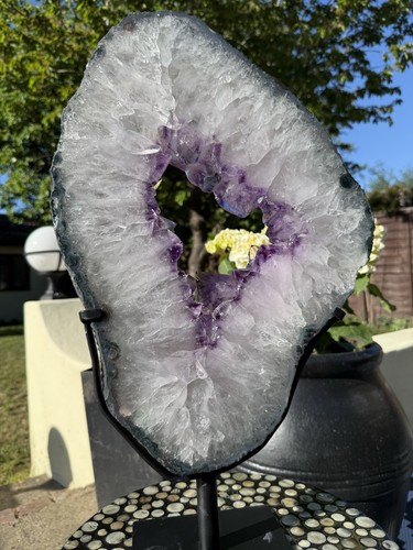 Natural unpolished amethyst - natural,