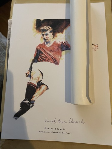 Duncan edwards print - duncan,