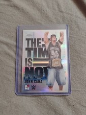 2025 Topps Chrome WWE the Time Is Now John Cena #Tin-5 Spinner Belt Reveal