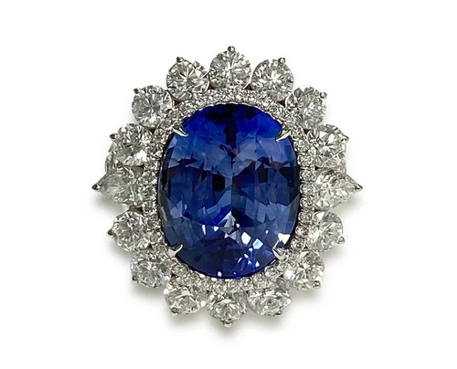 Natural sapphire and - sapphire,