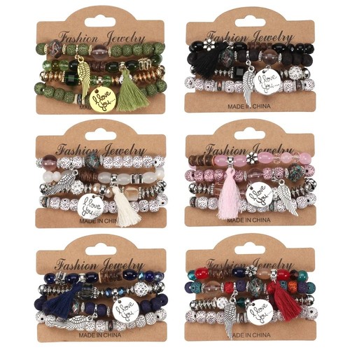 4pcs bohemian beaded - bohemian,