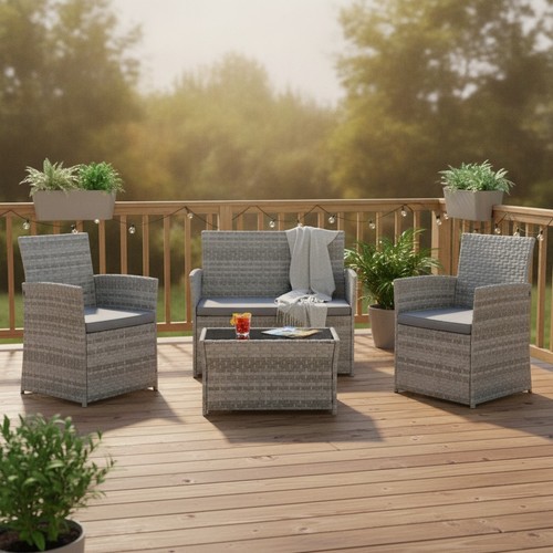 Asownsun grey rattan garden - asownsun,