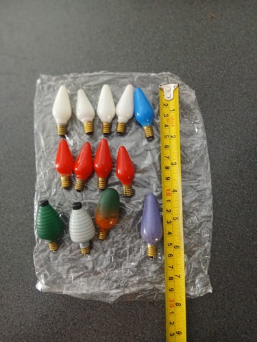 Vintage christmas light bulb - christmas,