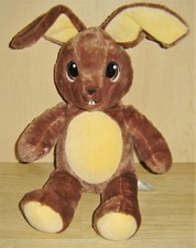 Build a Bear Workshop Large 17" Brown Easter Bunny Plush Soft Toy 