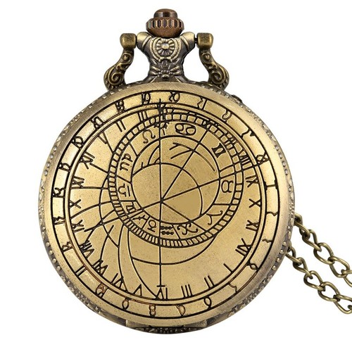 Unisex fob bronze necklace - unisex,