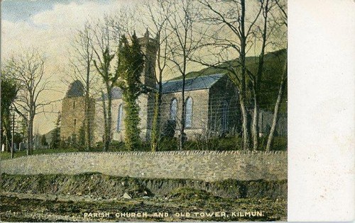 Printed postcard the parish - printed,