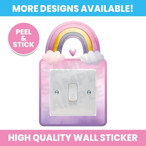 Unicorn rainbow light switch - rainbow,