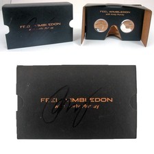 Andy Murray Signed "Feel Wimbledon" Google Headset + COA – Tennis Memorabilia