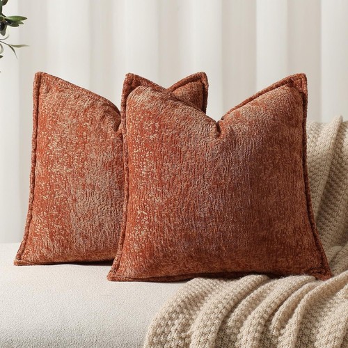 Chenille cushion cover - chenille,