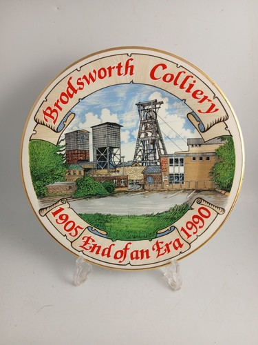 Brodworth colliery plate end - brodworth,