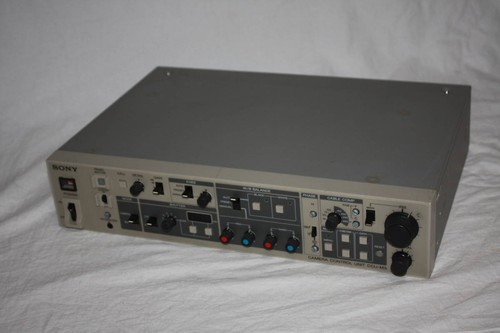 Sony ccu camera control - sony,