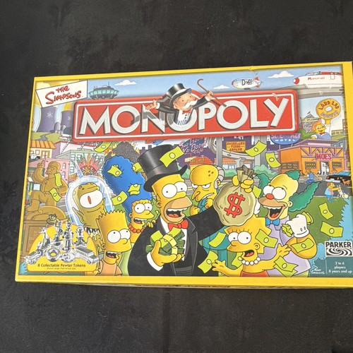 Monopoly the simpson board - monopoly:,