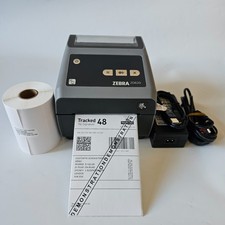 Zebra ZD620 Direct or Thermal Transfer Network Label Printer 250 4x6" Labels 111