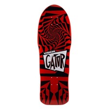 Vision Gator II Red 10.0" Reissue Skateboard Deck