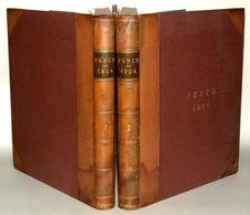 Punch - 1904 - 2 Volumes - Hardback Book, Jan to December -  Illustrated