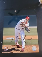 Signed  8x10 MATT MORRIS Stl