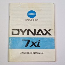 Minolta Maxxum Dynax 7xi