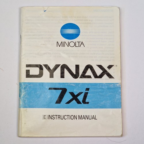 Minolta maxxum dynax - maxxum, 7xi