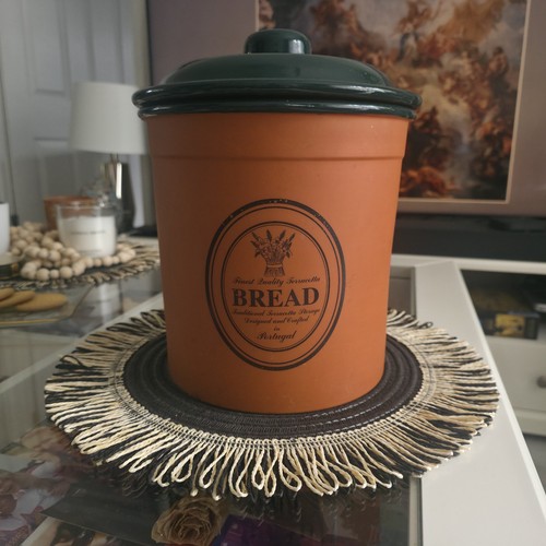 Ceramic bread bin - bread, large
