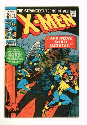 Men marvel comics vfn - #70, vfn-