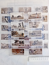 Hunting Franklyn Davey 25/25 1925 Cigarette Card Set in Plastic Sleeves