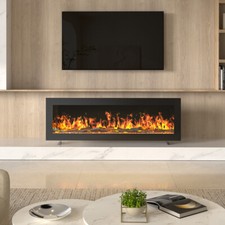 LED Fireplace Media Wall Fire