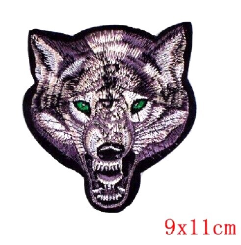 Wolf patch big dog - big, embroidered