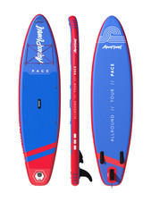 Aquaplanet PACE Red/Blue 10'6" Inflatable Paddle Board Only - NEW
