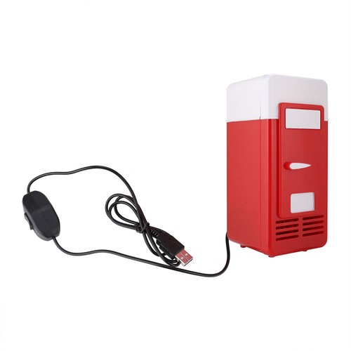 Usb mini fridge - red, cola