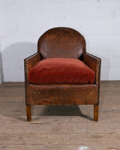 Antique leather art deco - antique, club