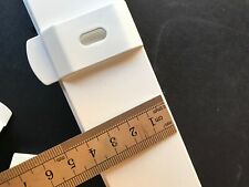 HILLARYS BLINDS VERTICAL BLIND FIXING BRACKETS FOR 38 to 40 mm WIDE TRACK