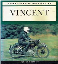 VINCENT METEOR COMET RAPIDE B.SHADOW/KNIGHT/PRINCE 34-55 PRODUCTION HISTORY BOOK