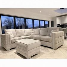 Jumbo Cord 2C2 Corner Sofa