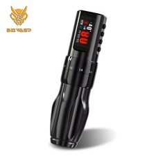Pro Wireless Tattoo Pen Rotary Machine 2.0-4.2 Adjustable Stroke Oled Screen 
