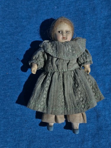 Vintage miniature dressed - miniature,